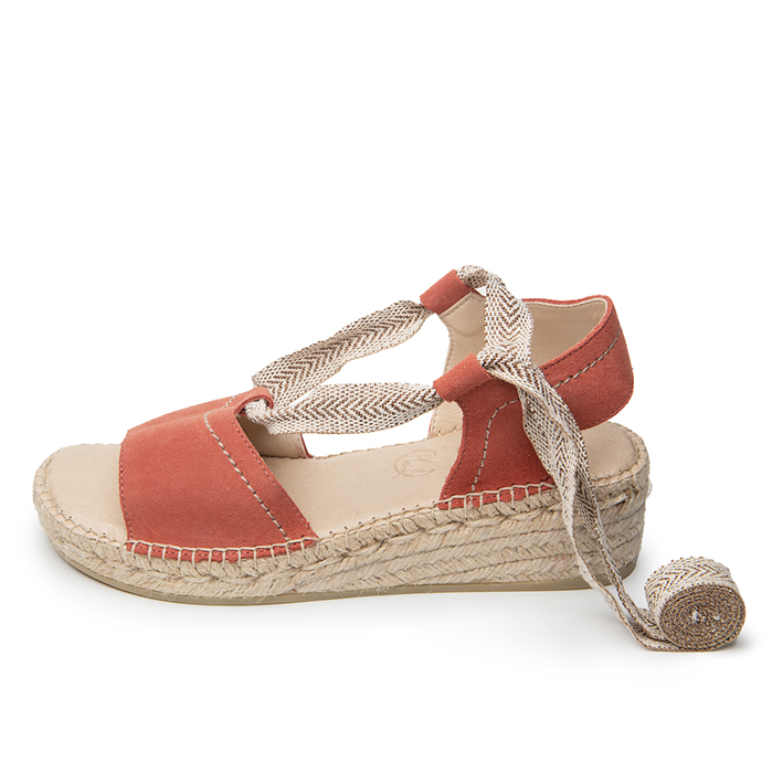 Coral tacón teja