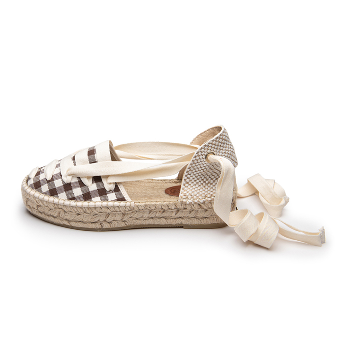 Carina doble suela marrón