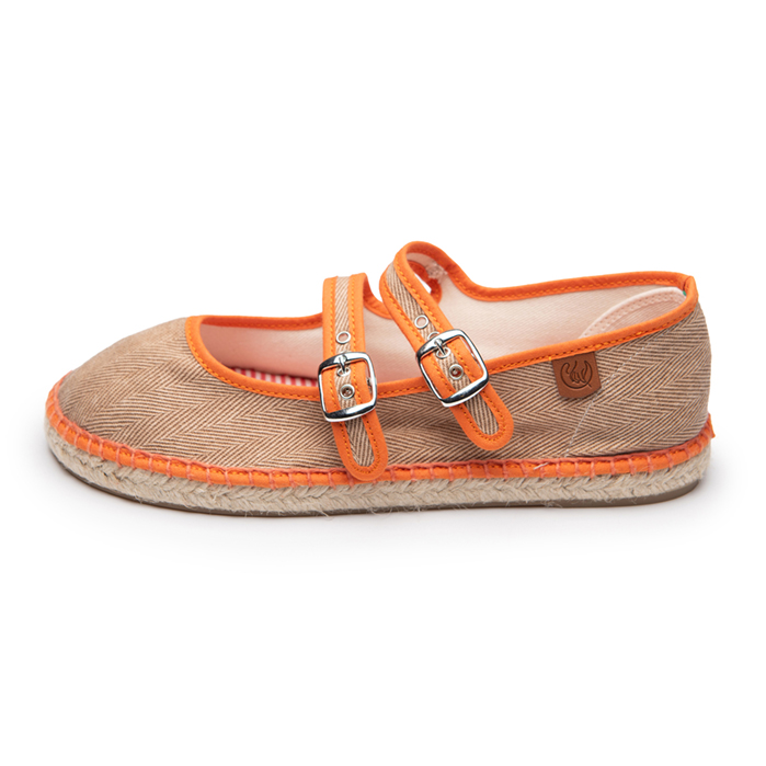 Ada cuña plana cuero