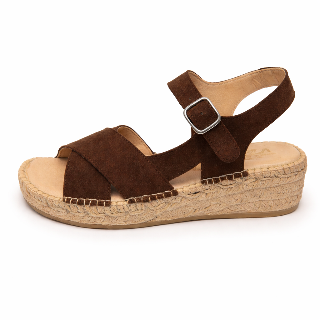 Carol tacón bajo marrón